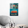 Wallity Cuadro decorativo de vidrio templado Multicolor 30 x 45 cm